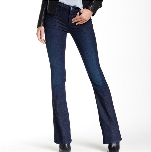 Vince Taylor High Rise Bootcut Dark Wash Stretch Jeans Women's Size 29 - Picture 1 of 10